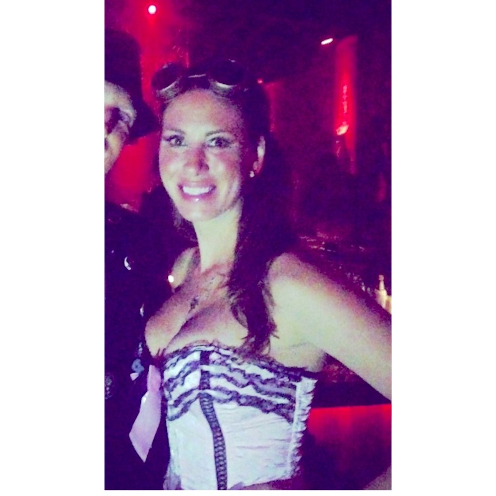 Frederick’s Of Hollywood Pink Bow Corset Medium